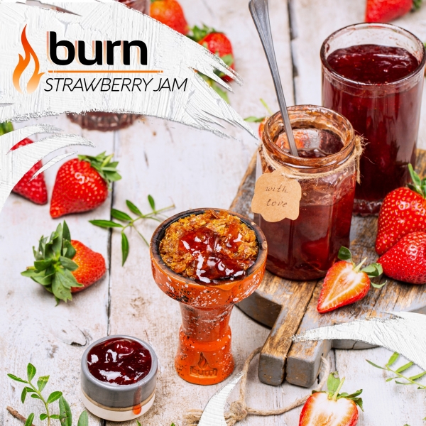 Купить Burn - Strawberry Jam (Клубничный Джем, 20 грамм)