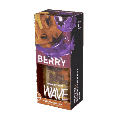 Купить Smoke Kitchen Wave Berry (Маффин, Джем, Черная смородина), 100 мл, 0 %