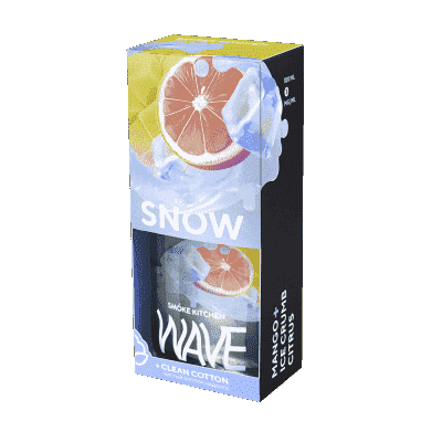Купить Smoke Kitchen Wave Snow (Ледяная крошка, Сироп из манго и апельсина), 100 мл, 0 %