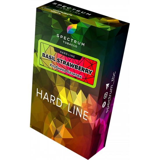 Купить Spectrum HARD Line - Basil-Strawberry (Базилик-клубника) 40г