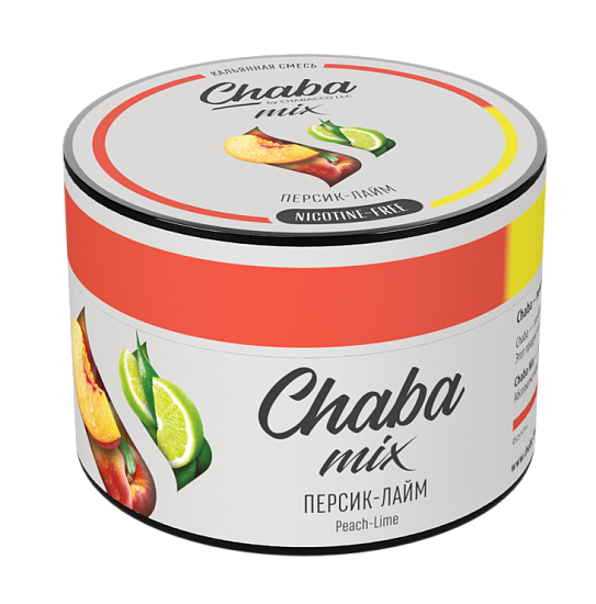 Купить Chaba Mix - Peach lime (Персик лайм) 50г
