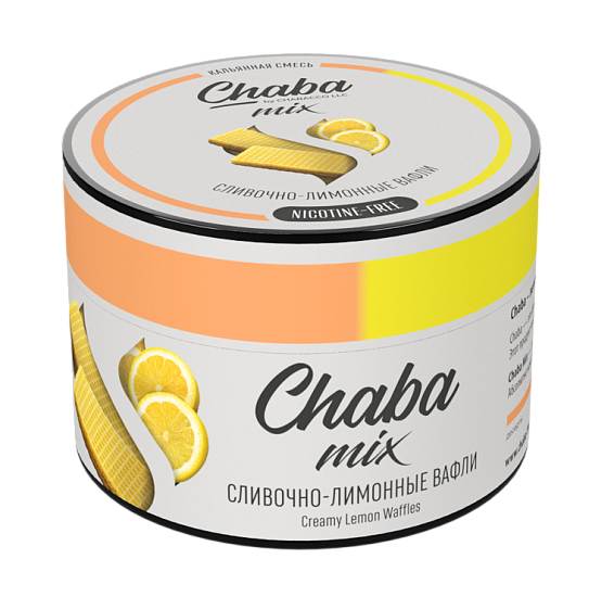 Купить Chaba Mix - Creamy lemon waffles (Сливочно-лимонные вафли) 50г