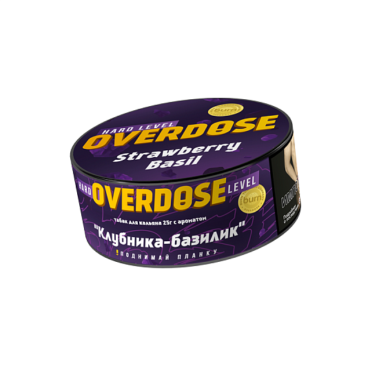 Купить Overdose - Strawberry Basil (Клубника-Базалик) 25г