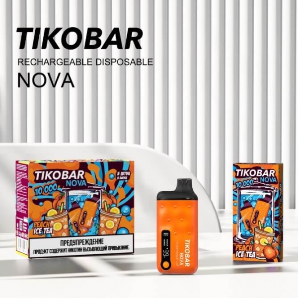 Купить Tikobar Nova 10000 - Персиковый чай